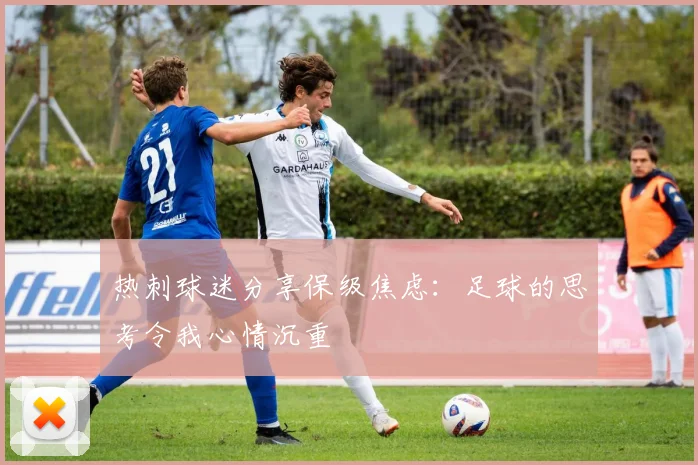 热刺球迷分享保级焦虑：足球的思考令我心情沉重